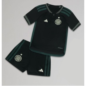 Celtic Dětské Venkovní dres komplet 2023-24 Krátký Rukáv (+ trenýrky)